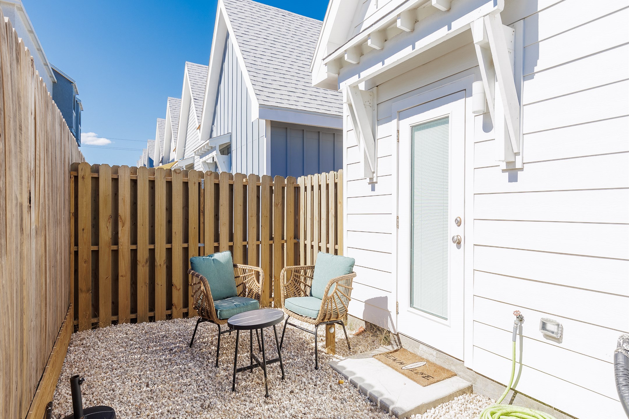 Charming, private back patio, perfect for relaxing and entertaining