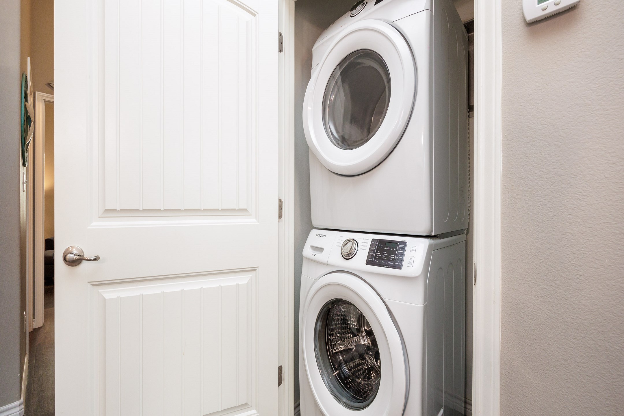 Washer and dryer in property