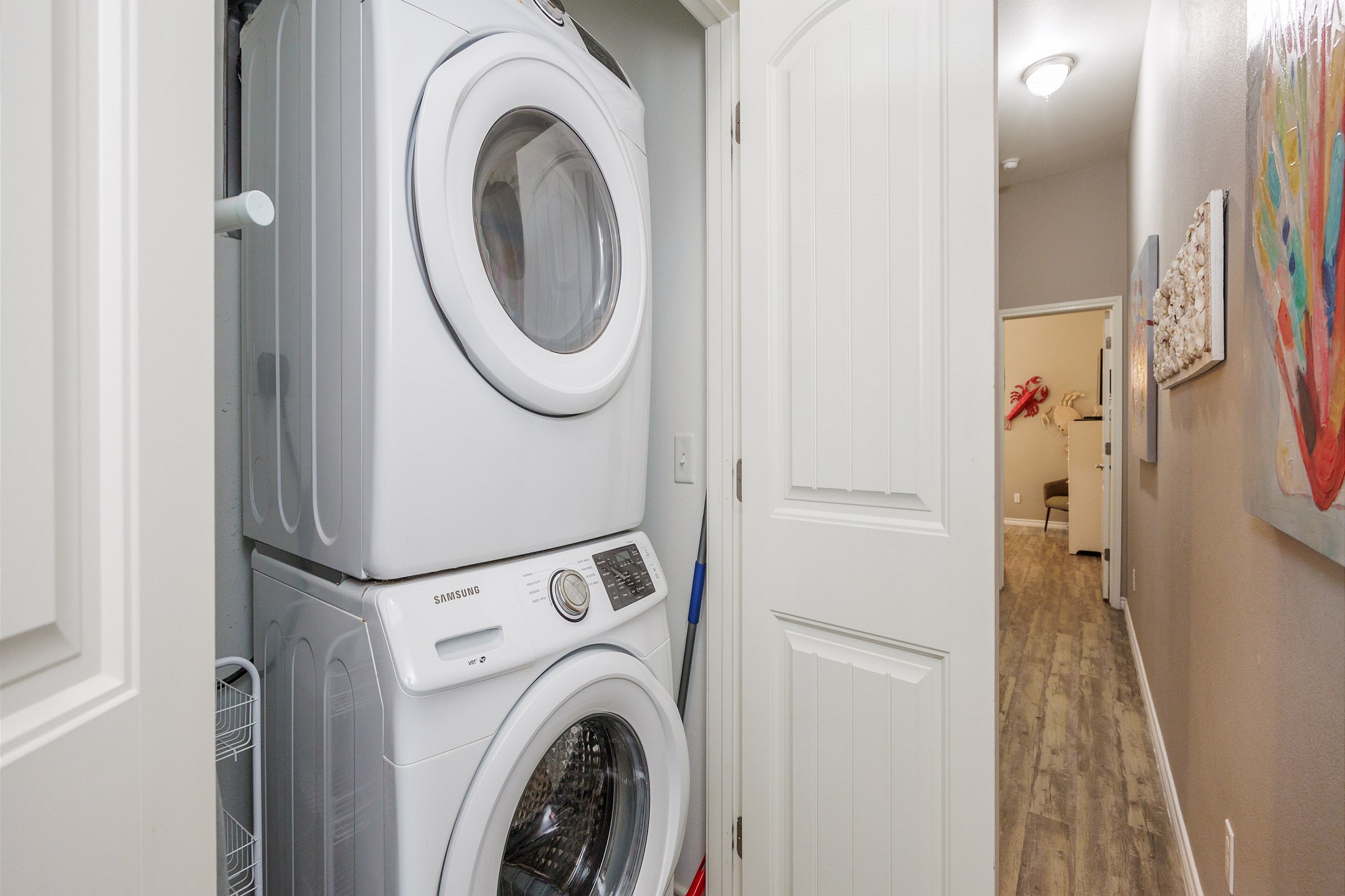 Washer and dryer in property for your convenience