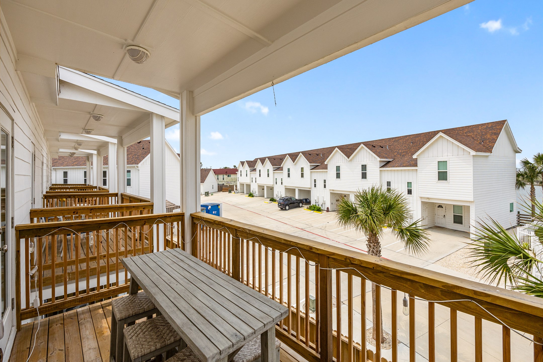 Step out onto the private second-floor balcony off the guest bedroom, complete with outdoor dining—perfect for morning coffee, sunset meals, or simply soaking in the fresh air.