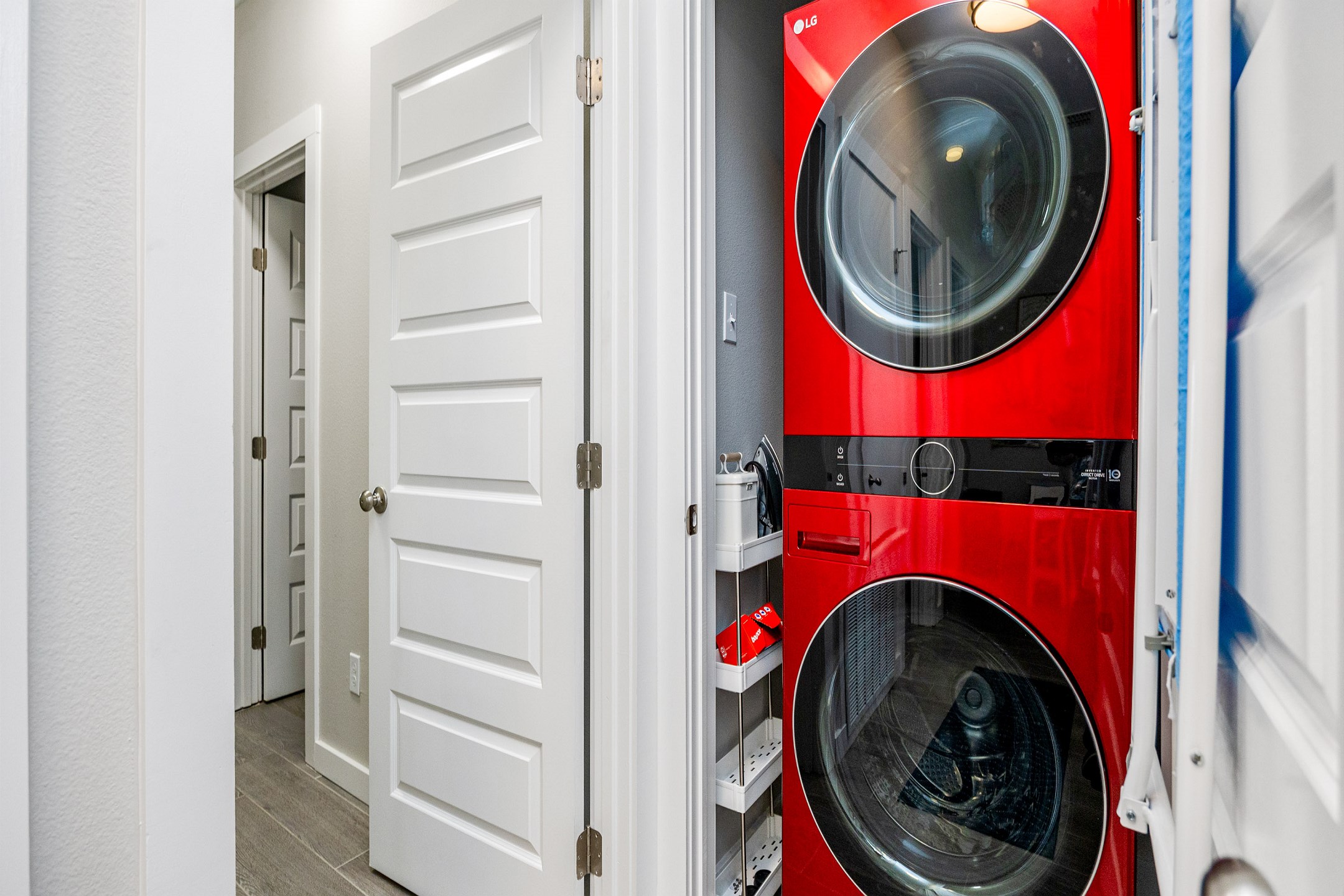 Enjoy the convenience of a washer and dryer on the second floor—making it easy to keep beach towels fresh and pack light for your getaway.
