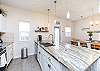 Bright and airy kitchen with natural light