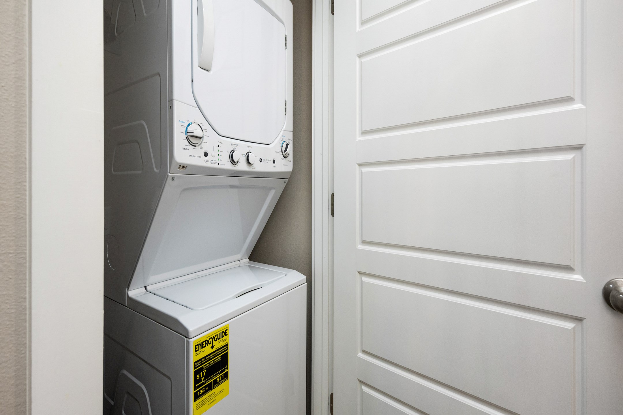 Washer and dryer for your convenience 