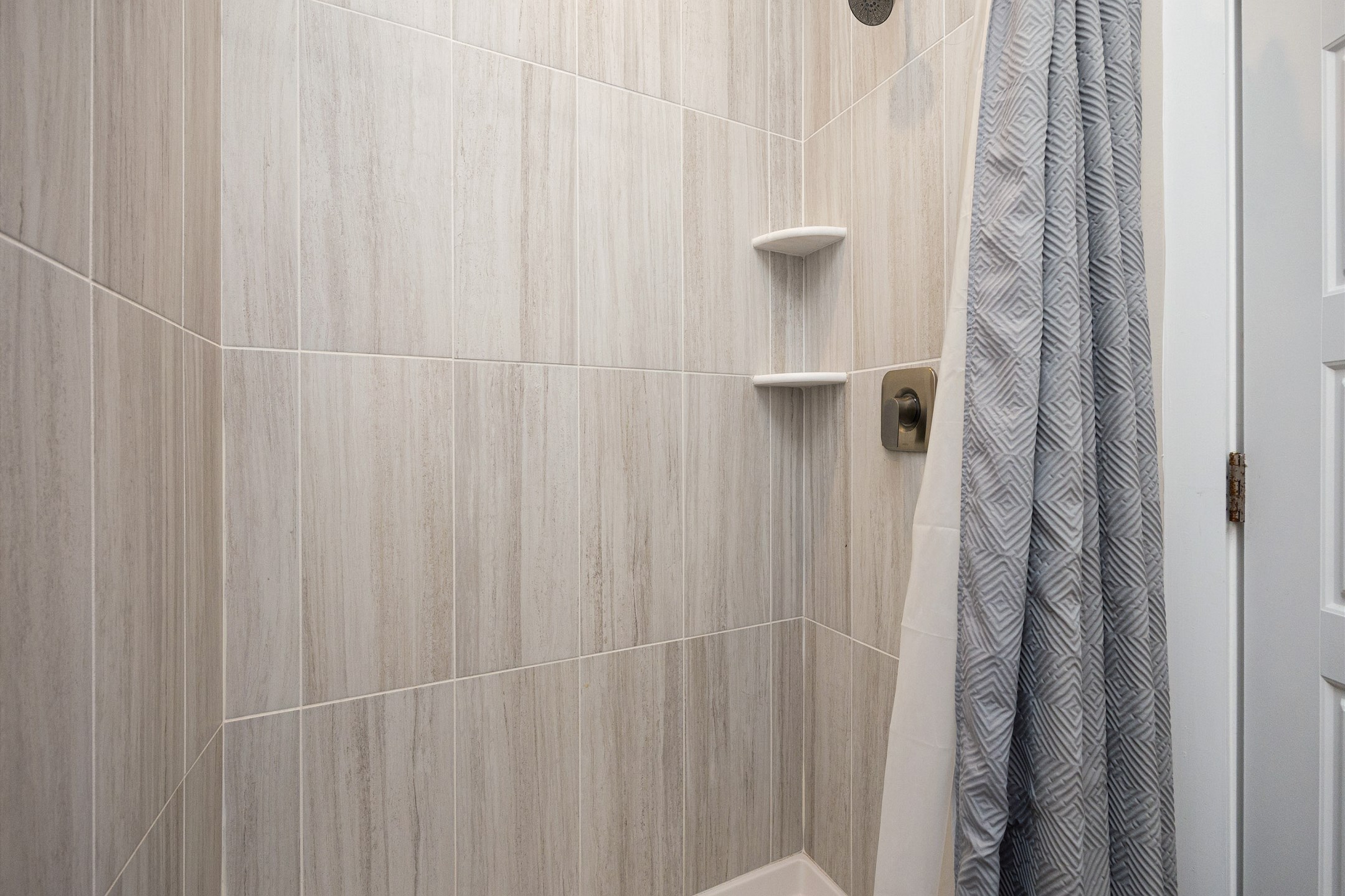 Guest bathroom with walk in shower