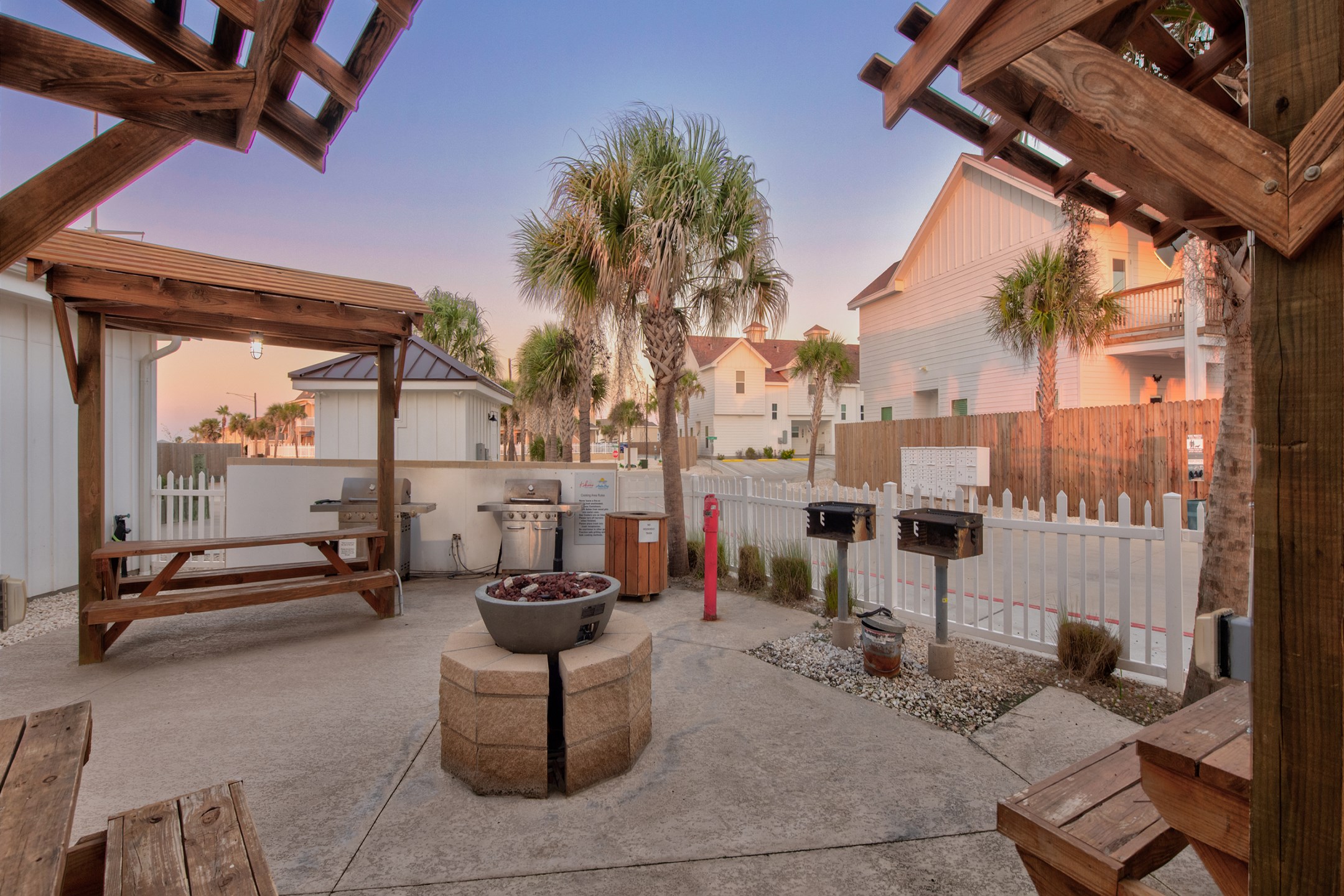 Gather at Aruba and enjoy the grills and picnic tables for family gatherings