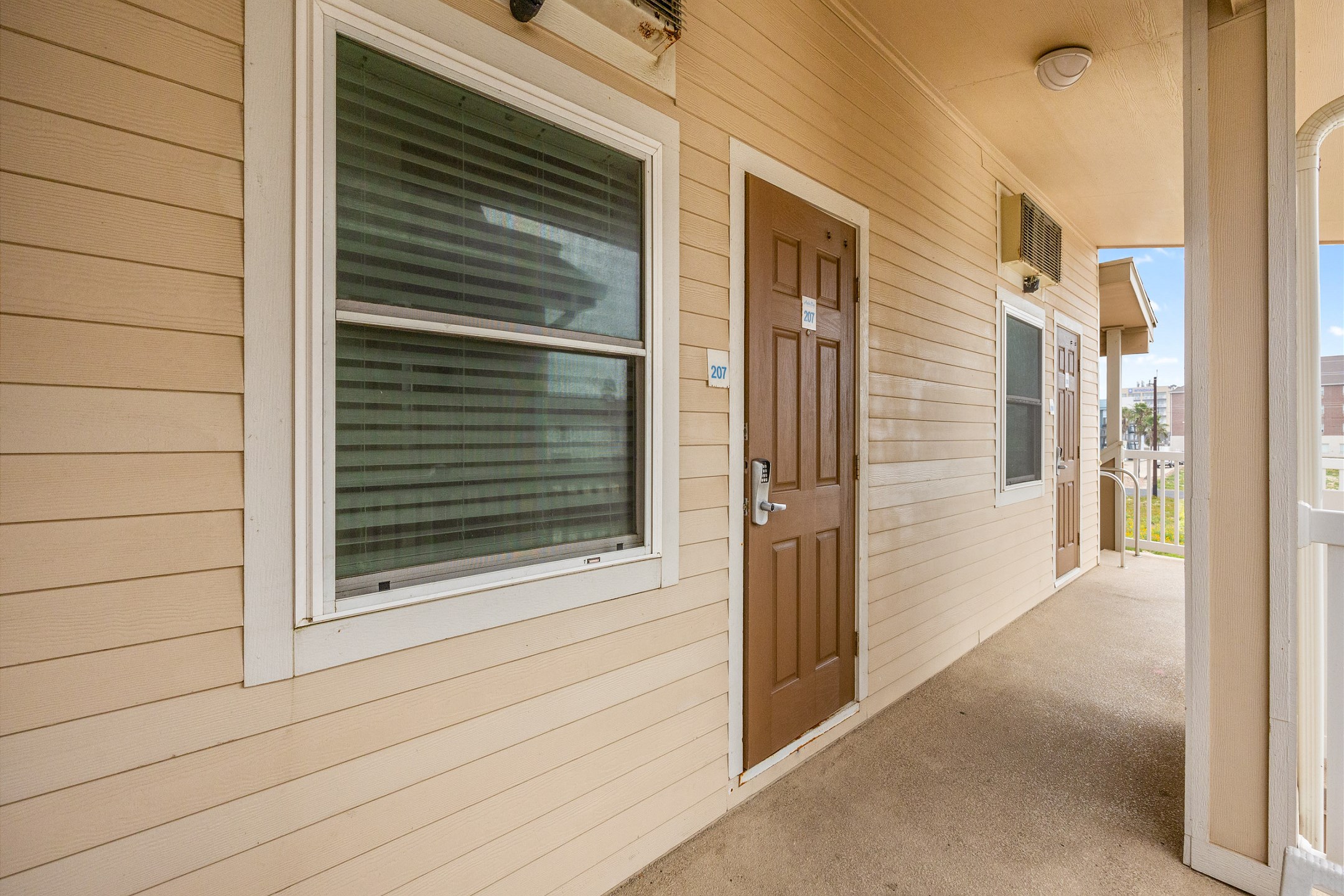 Front entrance to property 