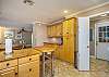 Kitchen with plenty of cabinets 