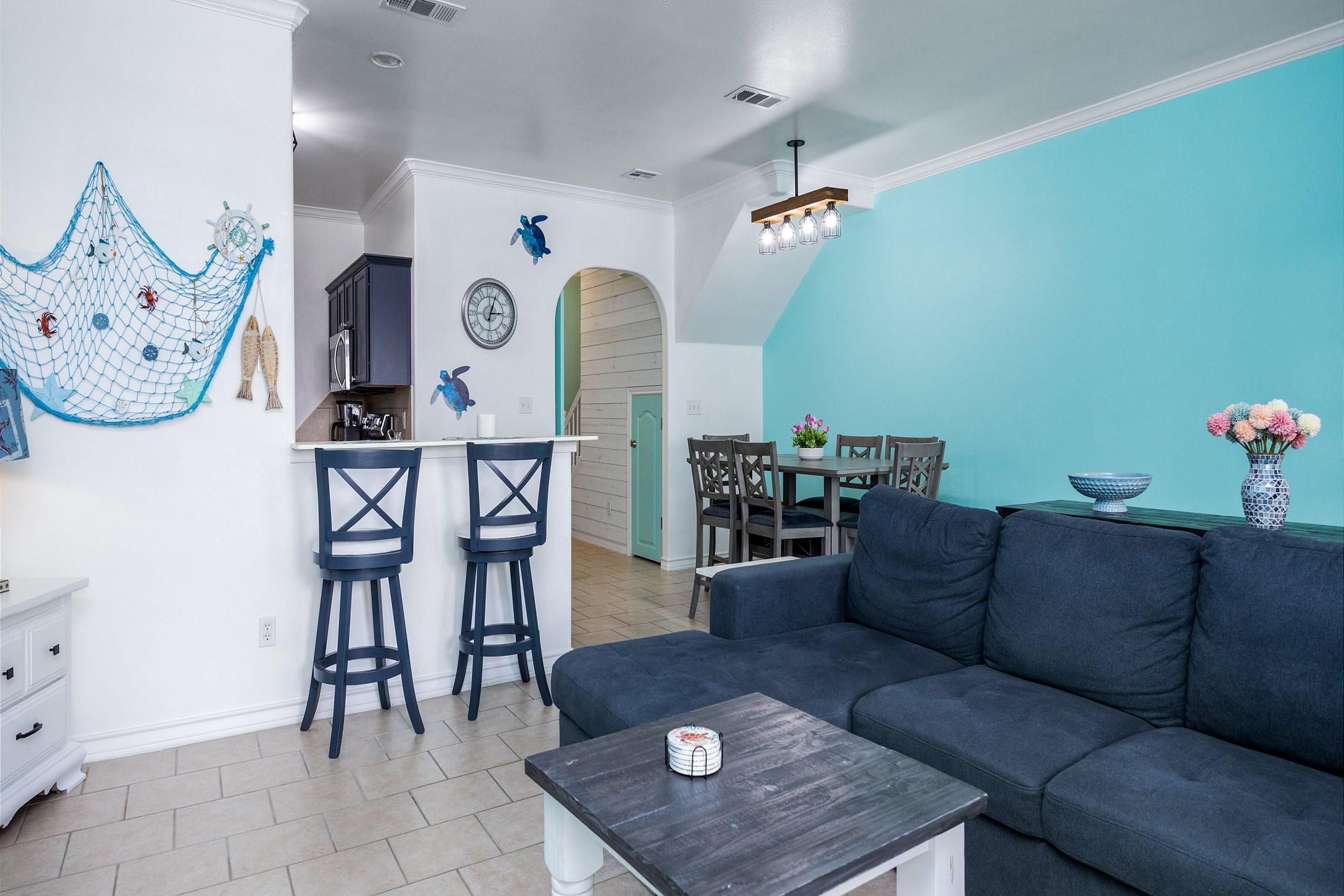 Embrace the open floor plan of this Island retreat