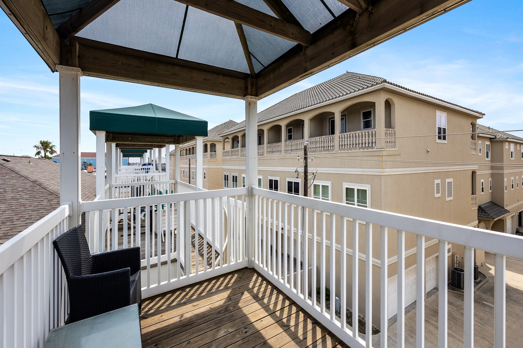 Your very own private level deck space 