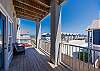 Private balcony off the living area with a view of the emerald green waters of the Gulf of Mexico