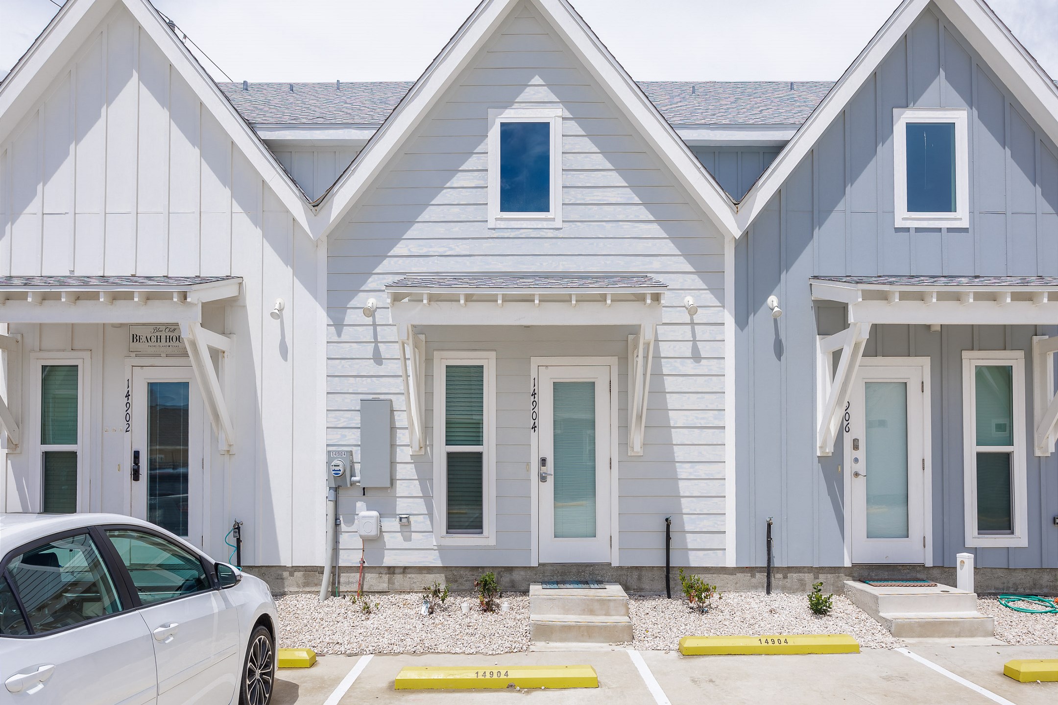 Two reserved parking spots right in front of the property entrance 