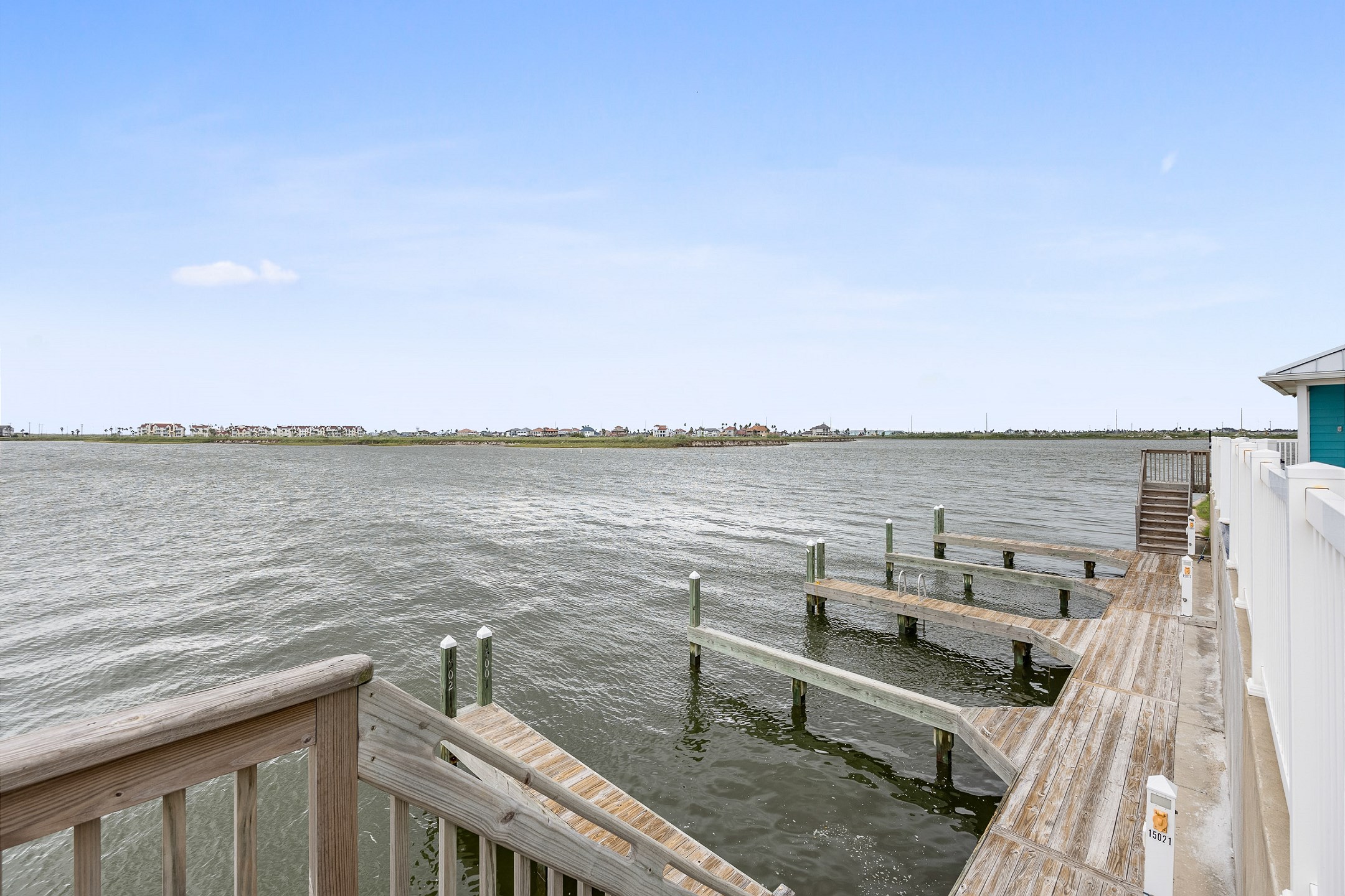 Reserved boat slip for guests who bring their boat