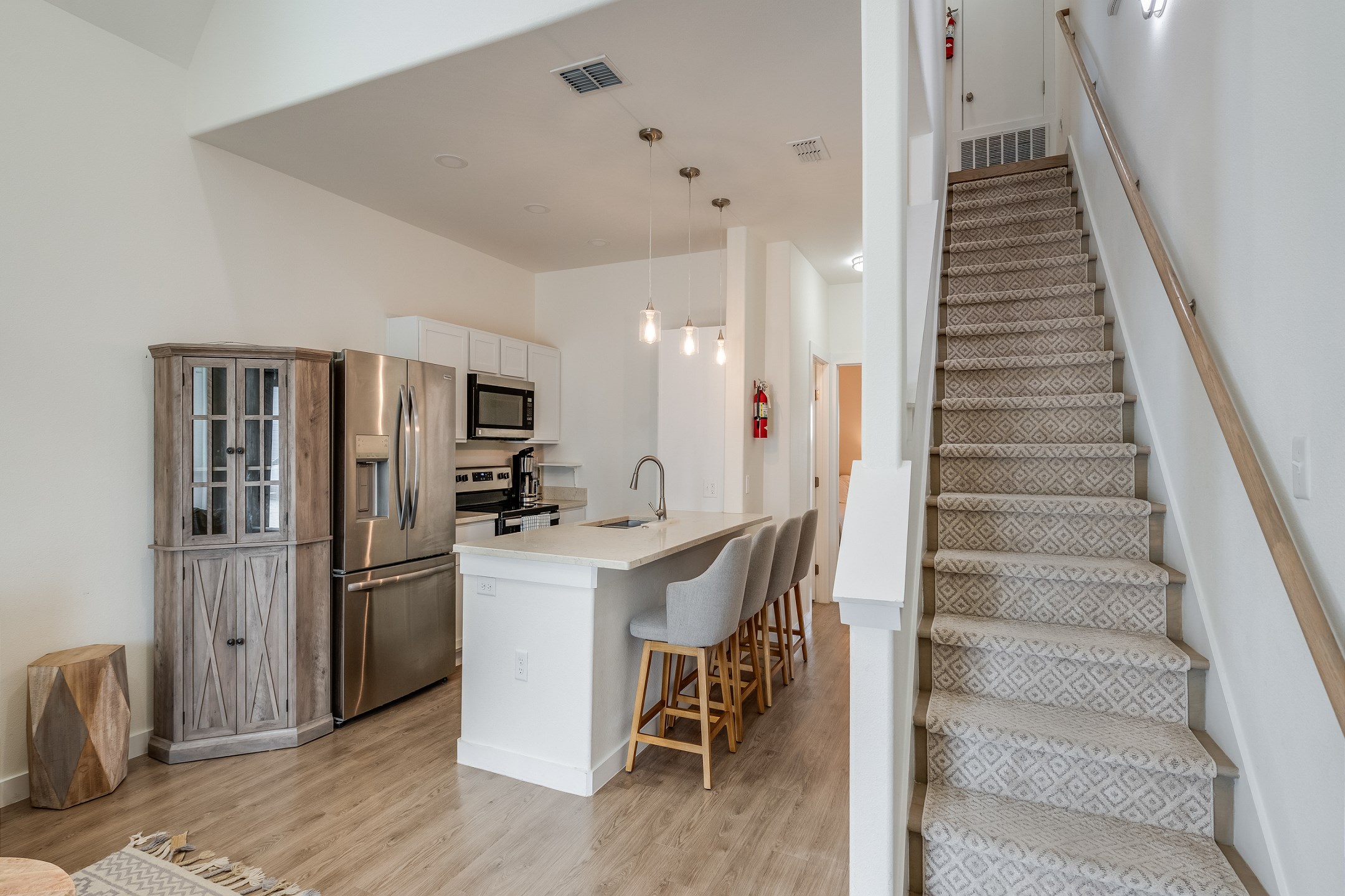 Enjoy the open concept floor plan.