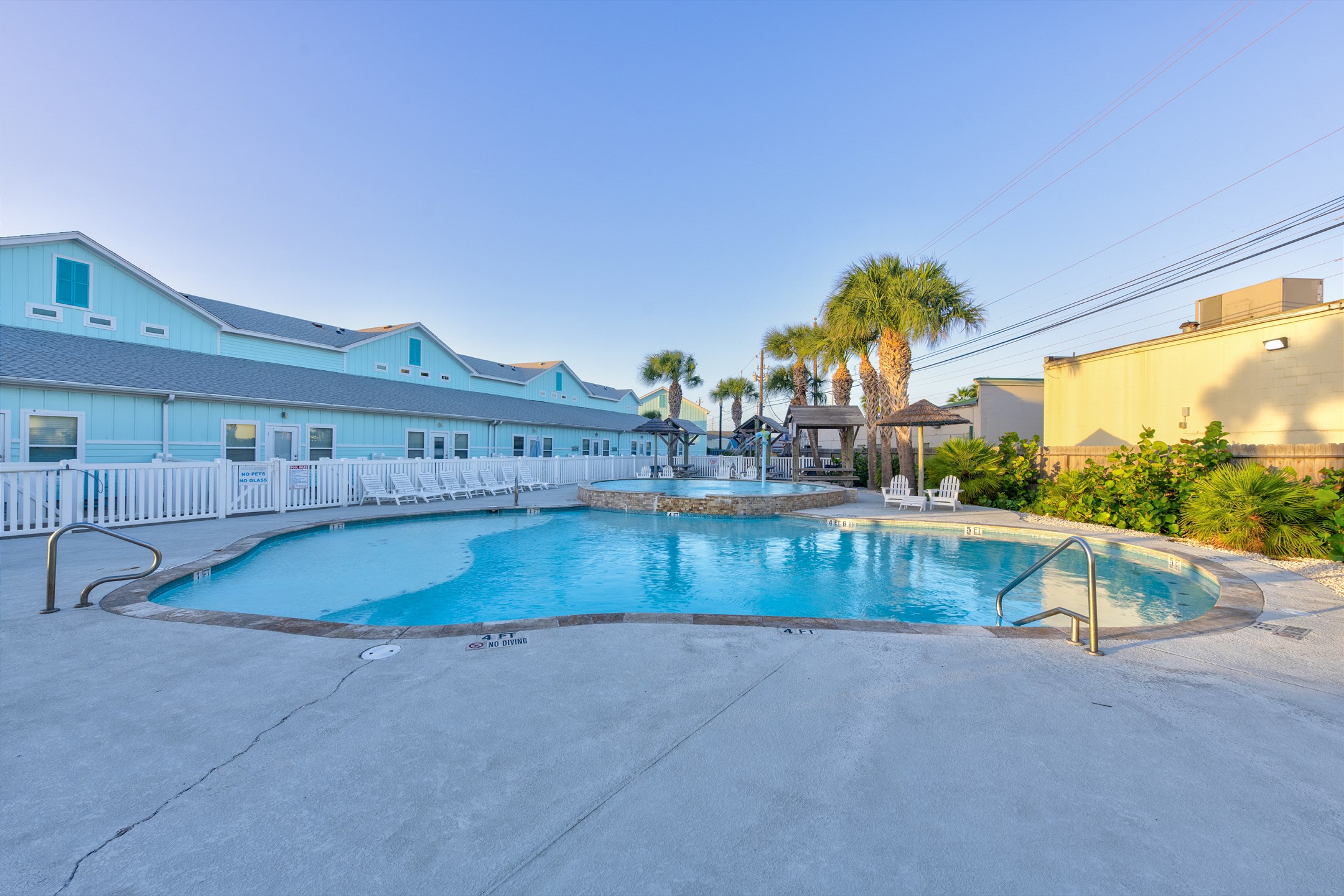 Elevate your vacation and experience fun in the sun at the community pool with the family