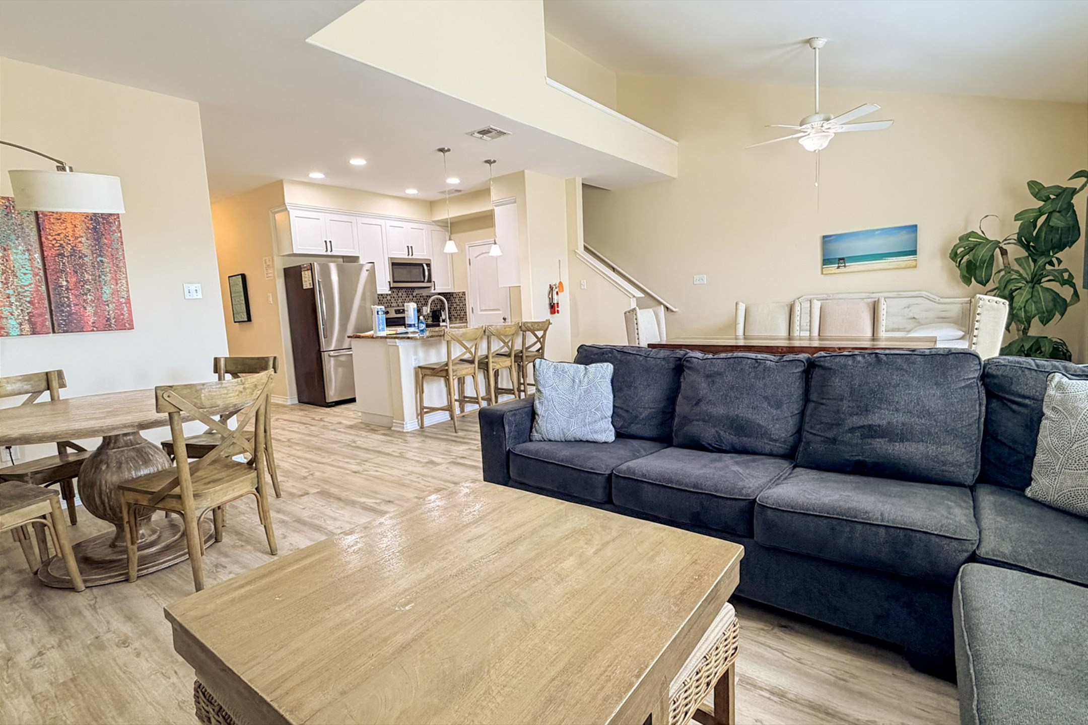 Open-concept living and dining—perfect for gatherings