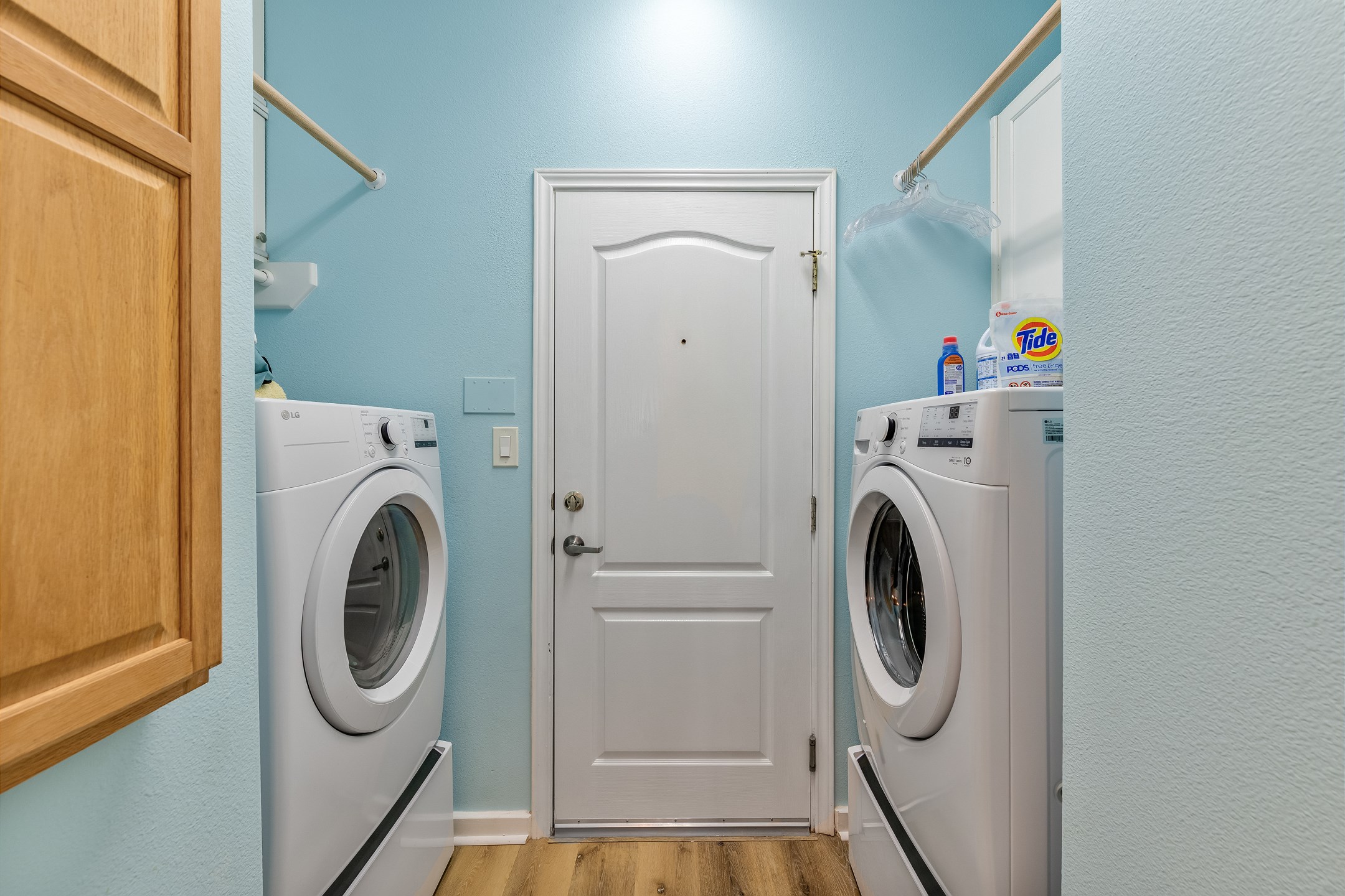 In property washer and dryer