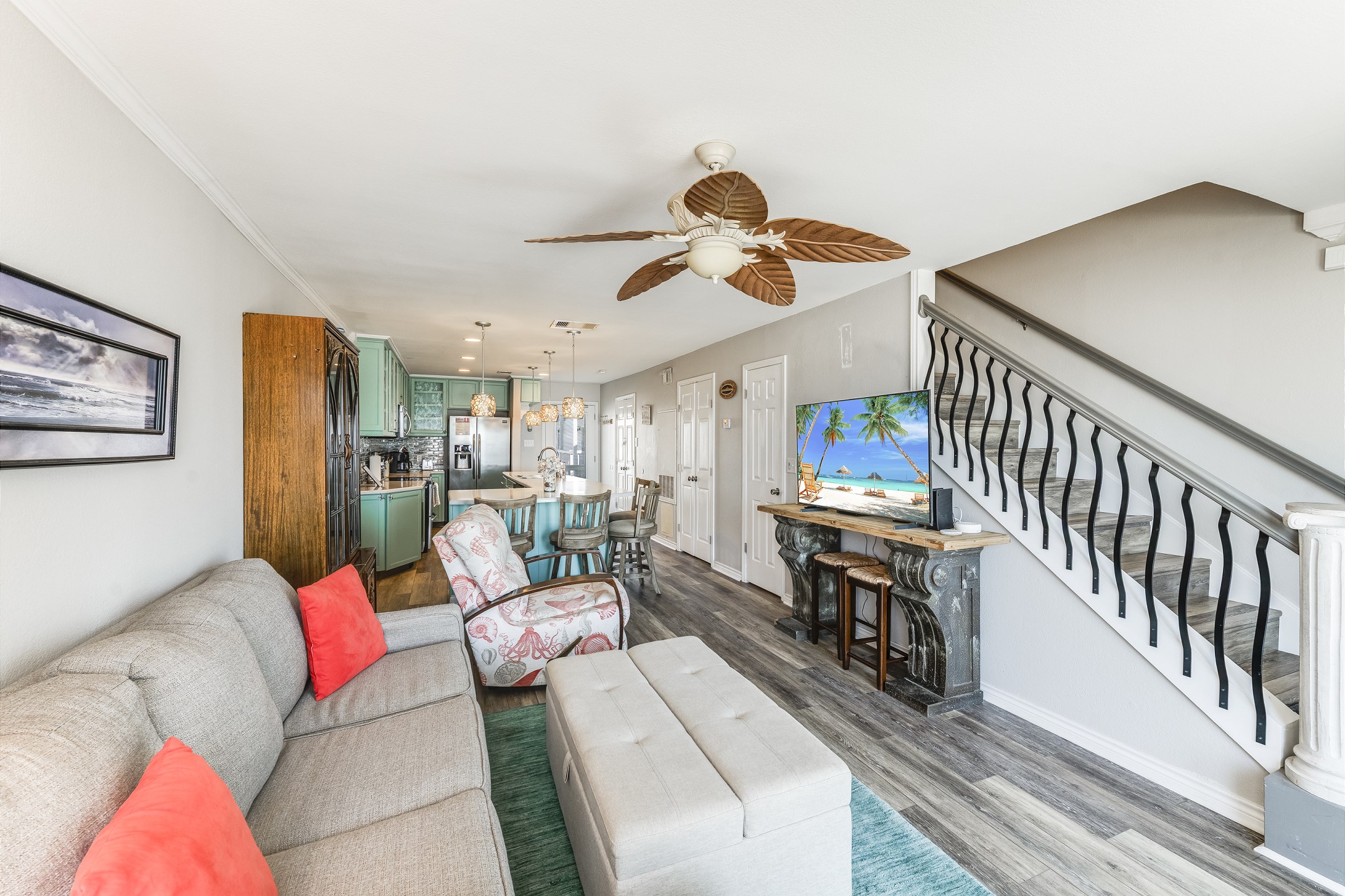 Open-concept living that keeps everyone together — whether you're cooking, lounging, or just enjoying the view