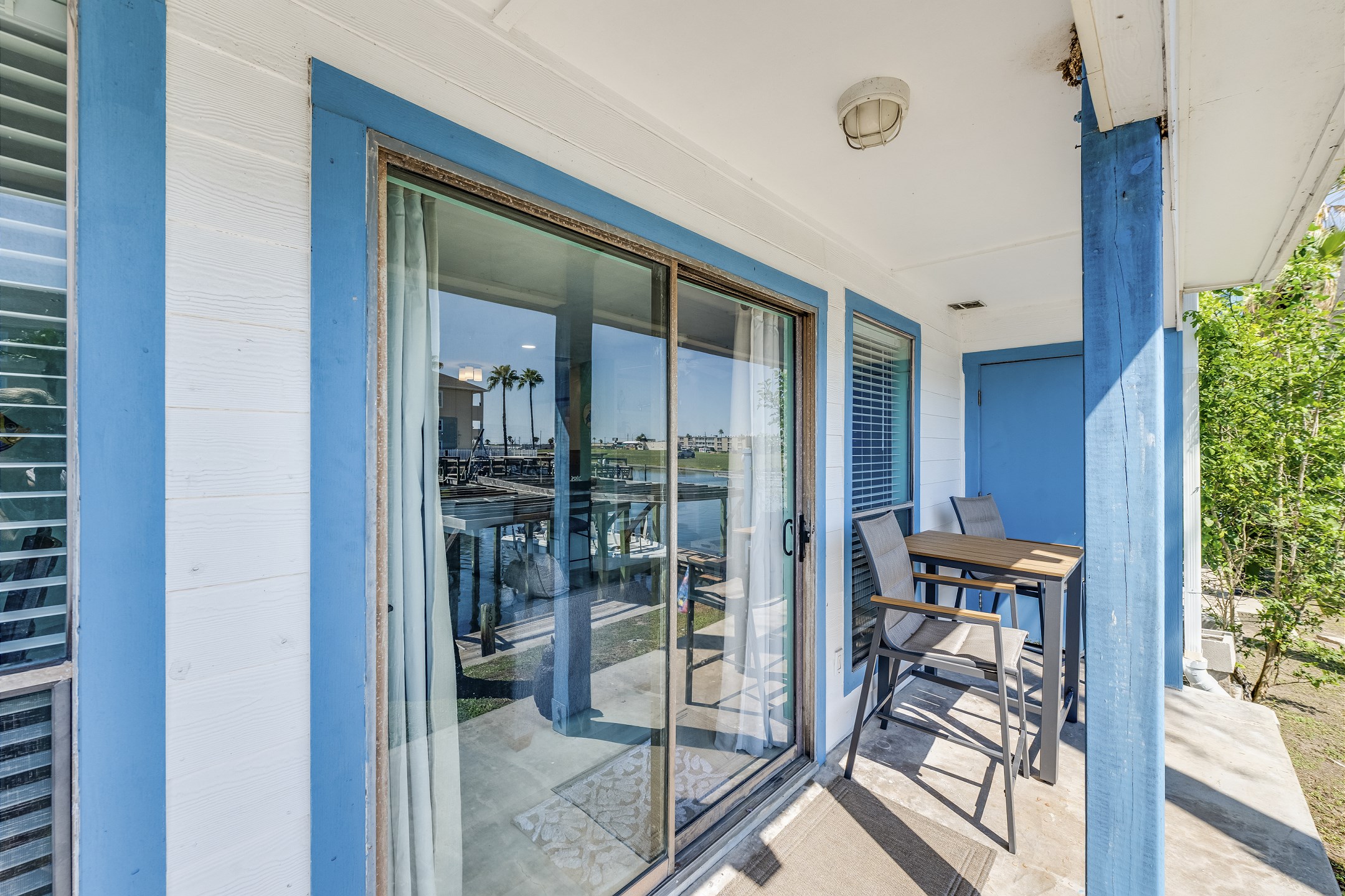 Coffee or Cocktails...enjoy either on your private back porch