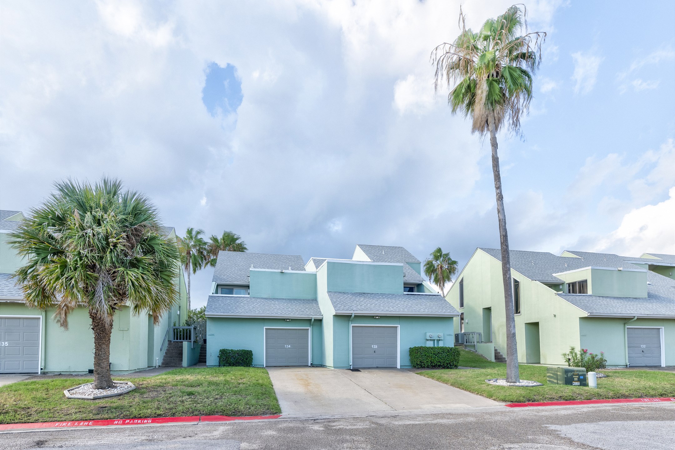 Front view of property with driveway parking