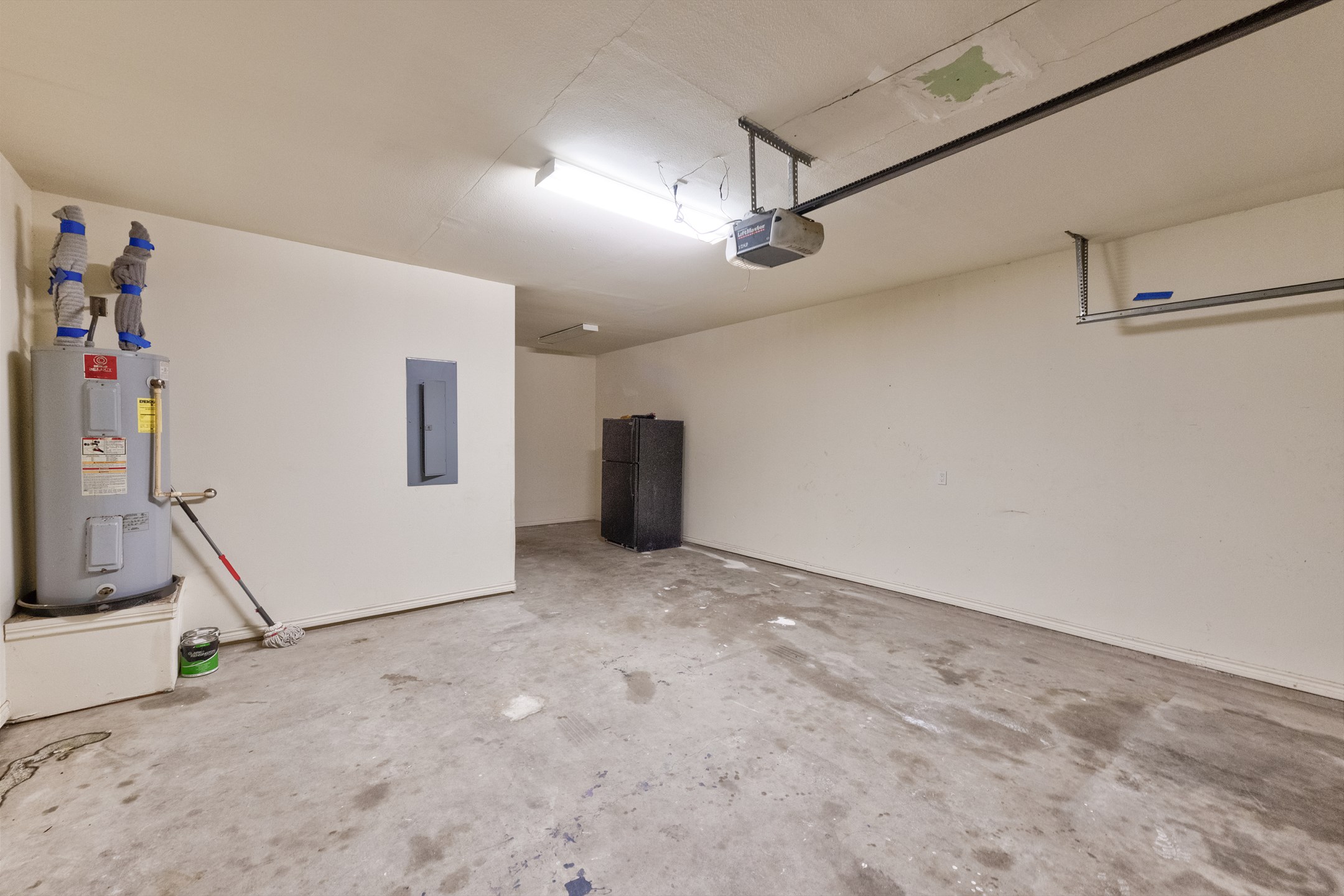 Garage access with parking for two vehicles 