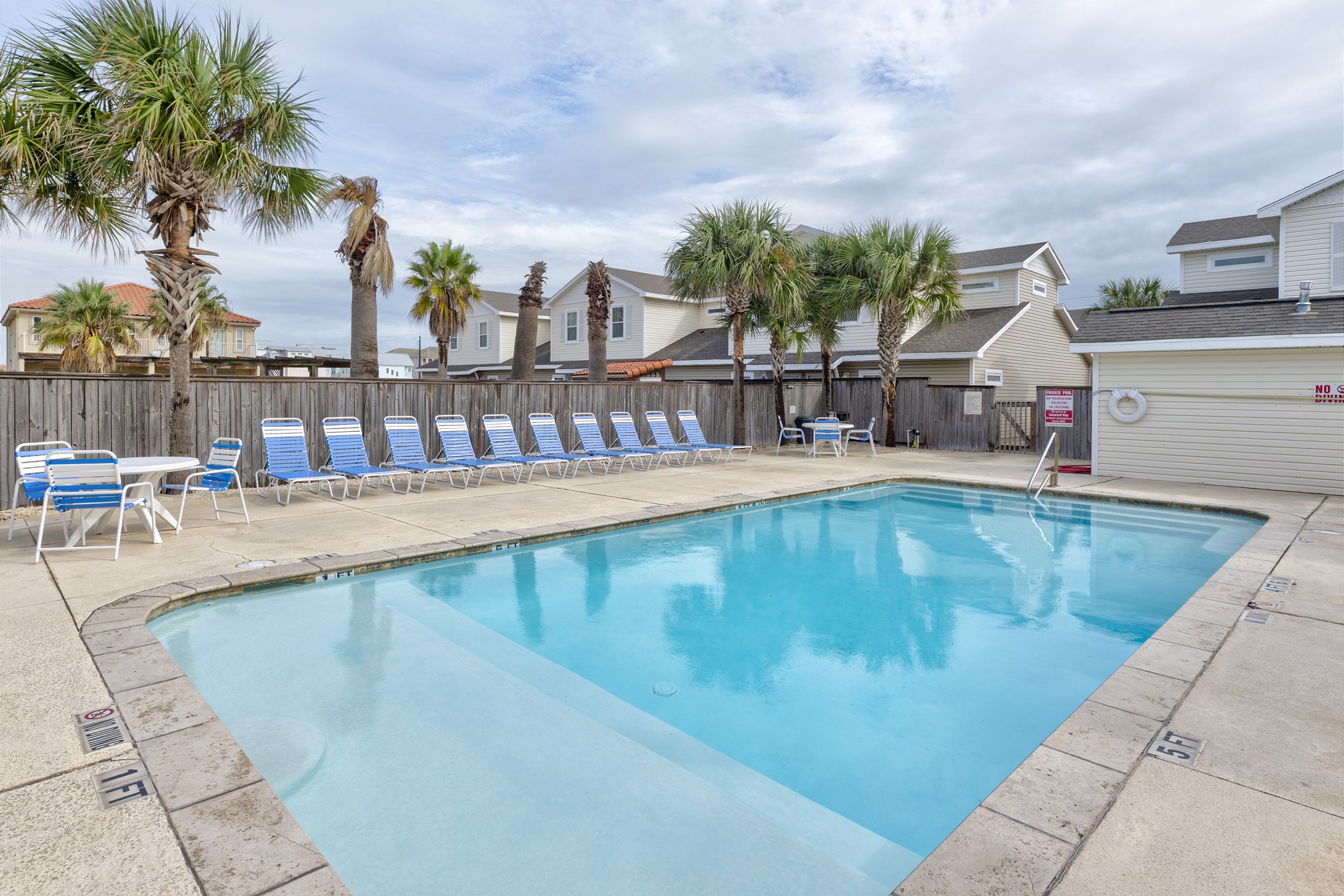 Inviting poolside retreat perfect for sunny days and evening swims on your vacation