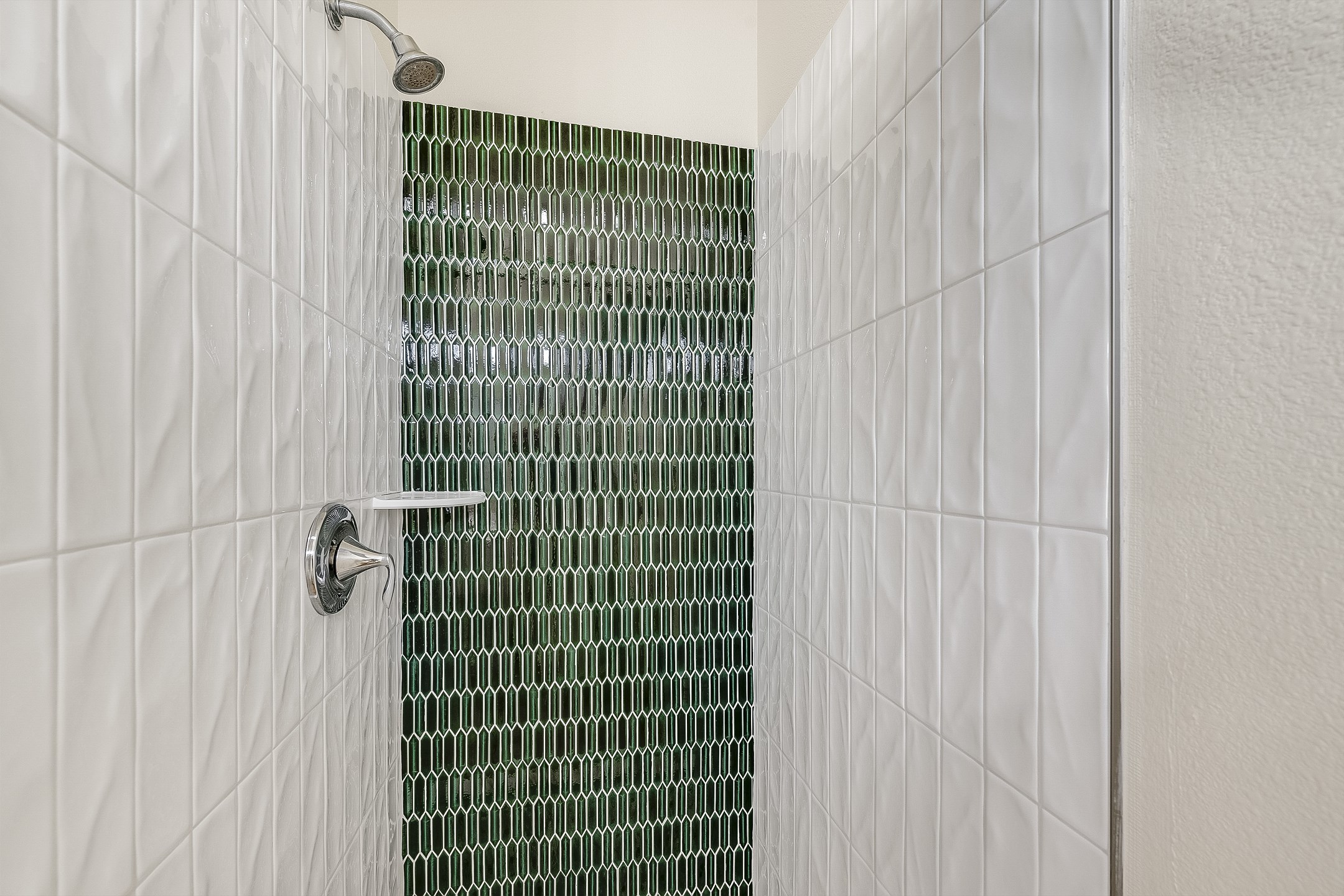Guest bathroom on second floor with walk in shower 
