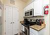 Fully equipped kitchen with stainless steel appliances and Keurig duo coffee maker 