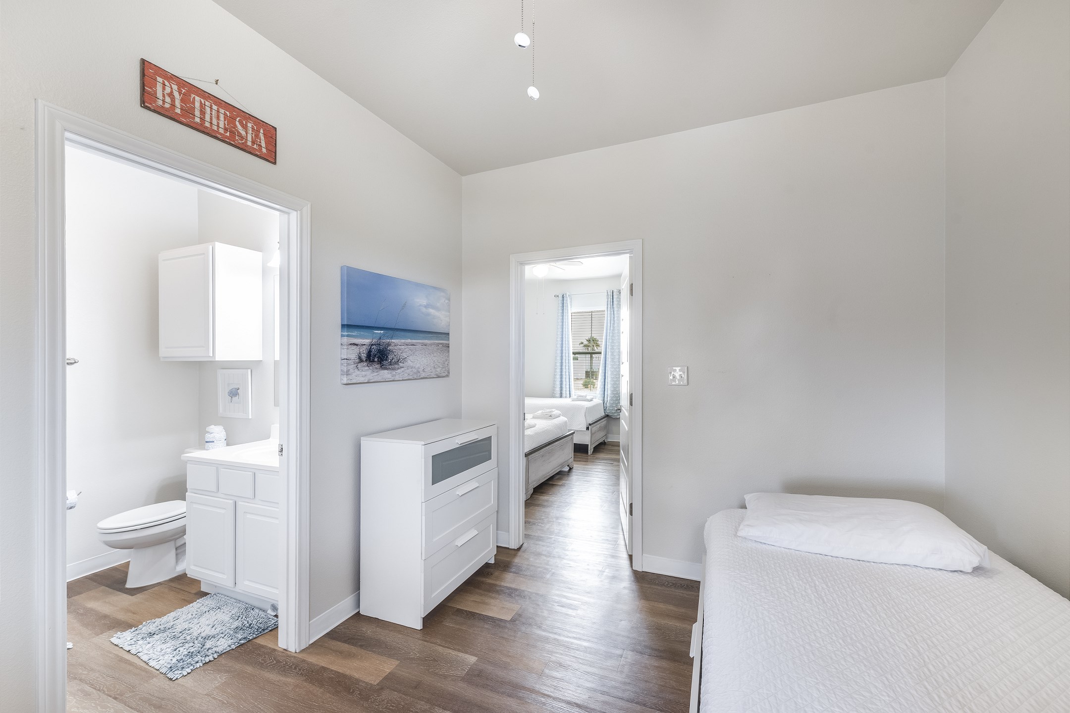 Loft area on the second floor with twin size day bed for your comfort