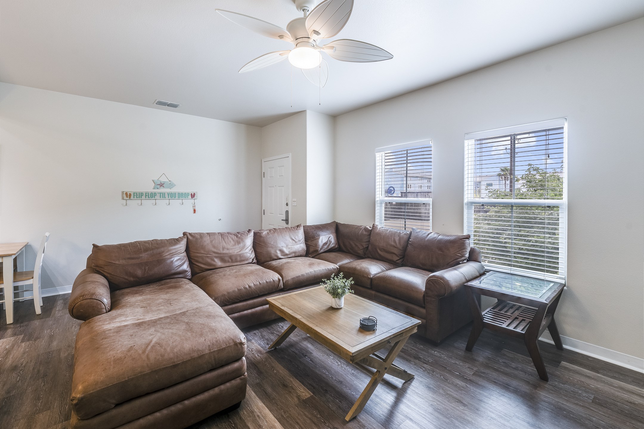 Comfortable gathering space designed for relaxation with the family