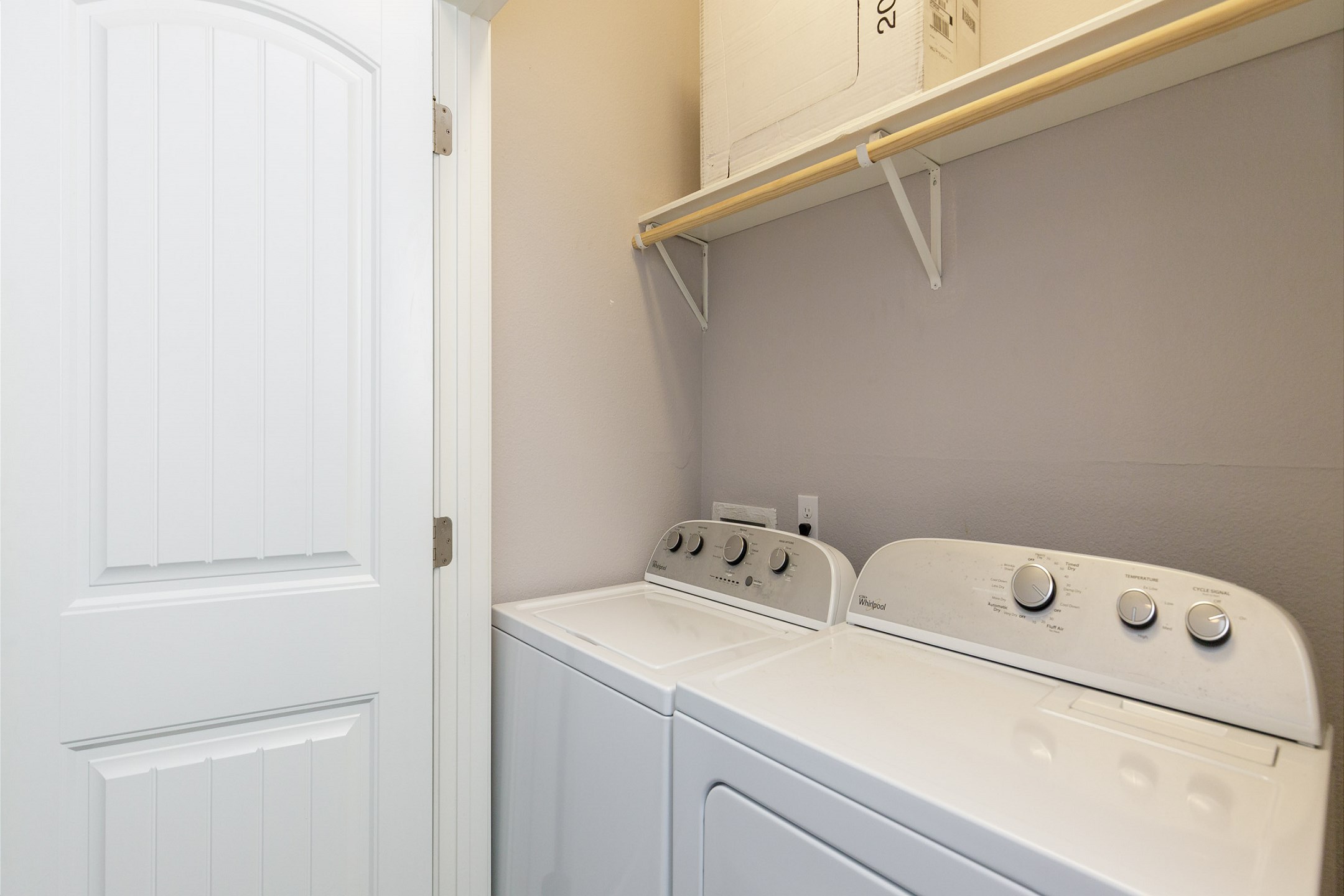 Washer and dryer in property for added convenience during your stay 