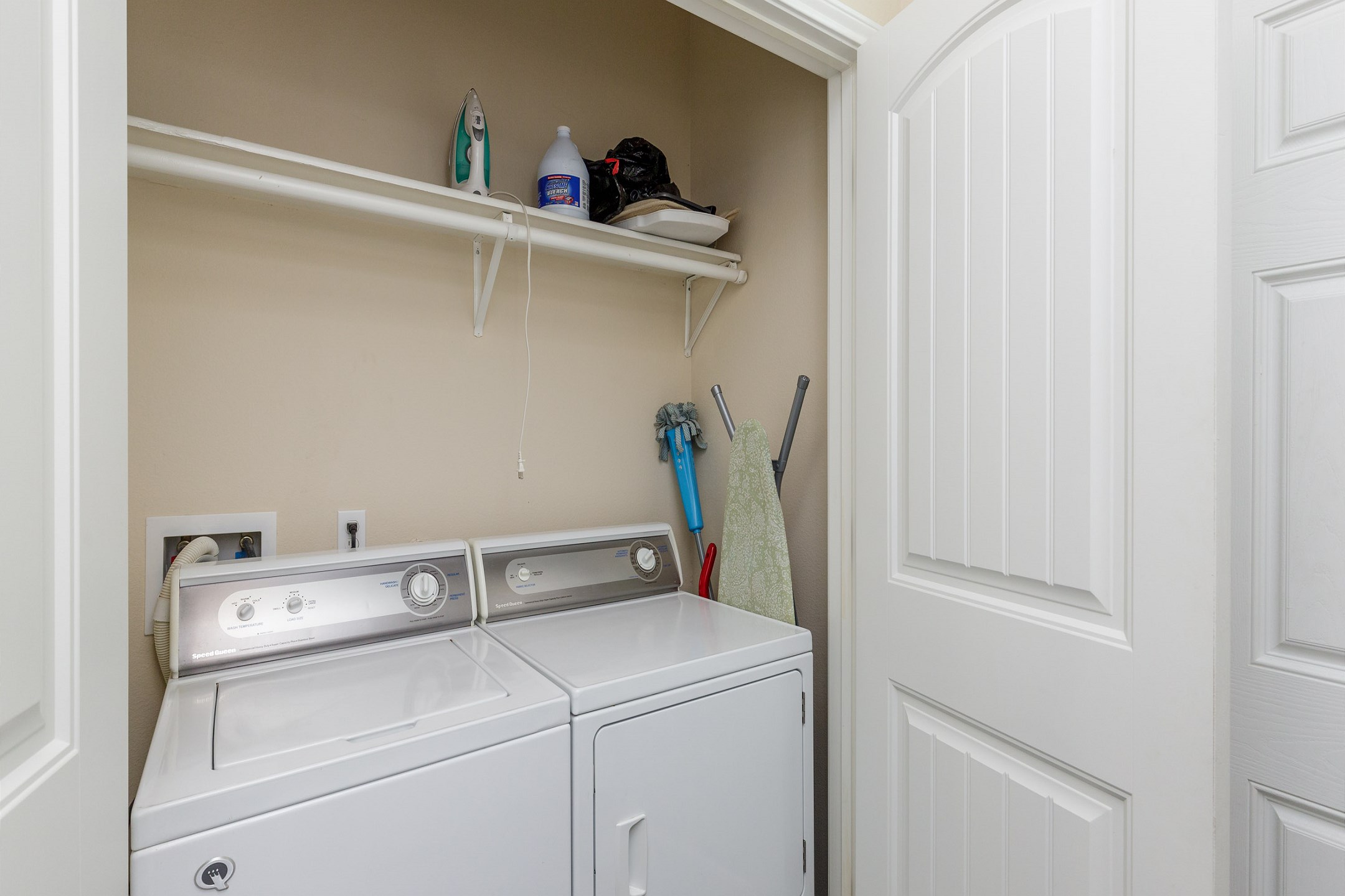 Washer and dryer located on the first floor for your convenience