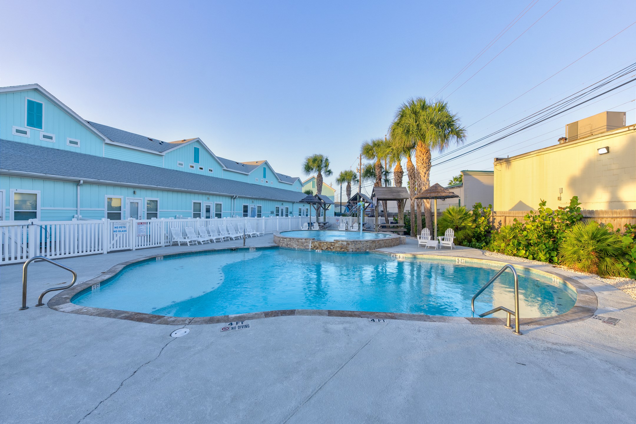 Elevate your vacation and experience fun in the sun at the community pool with the family