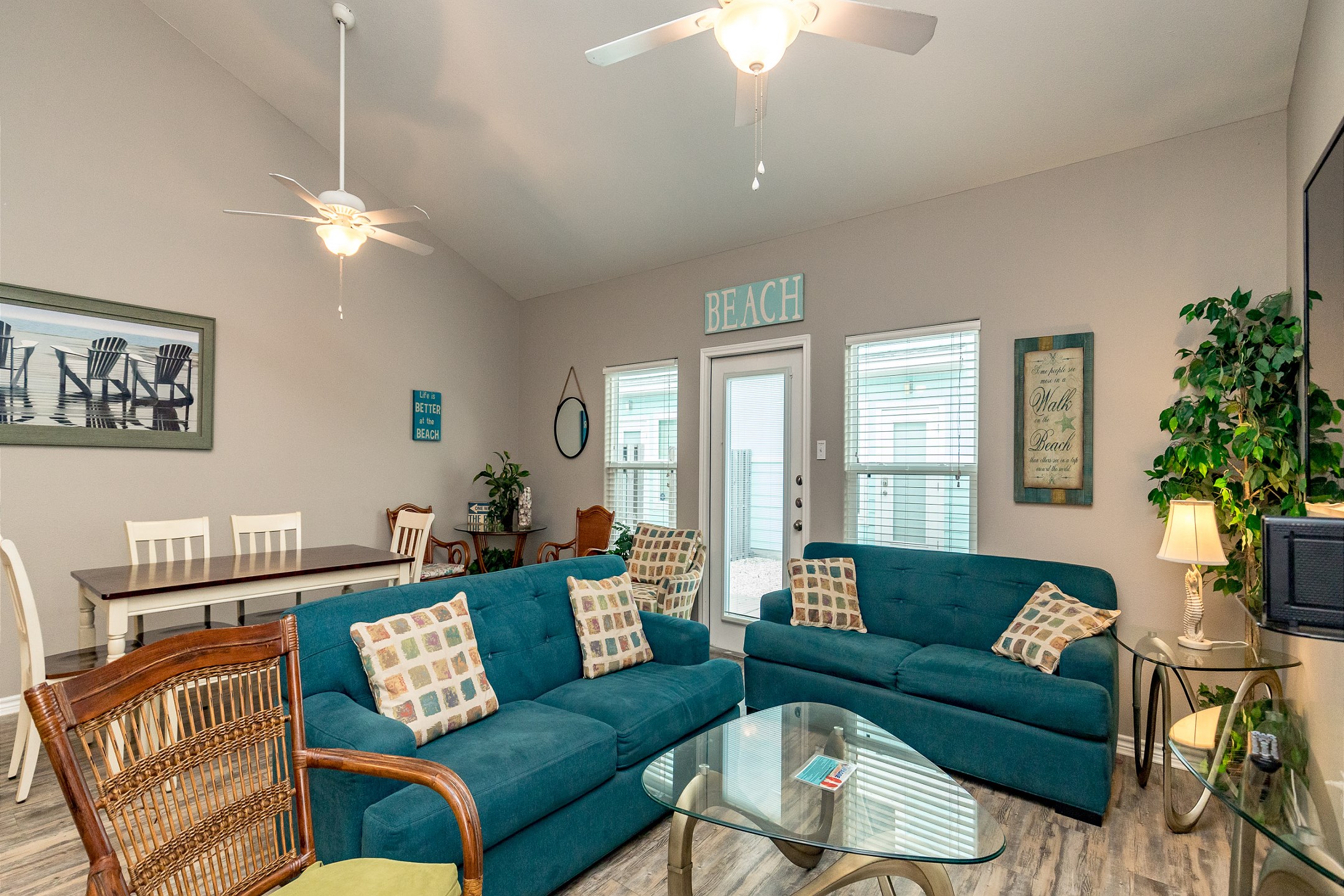 Versatile living area featuring a harmonious blend of comfort and style, ideal for both relaxation and entertaining