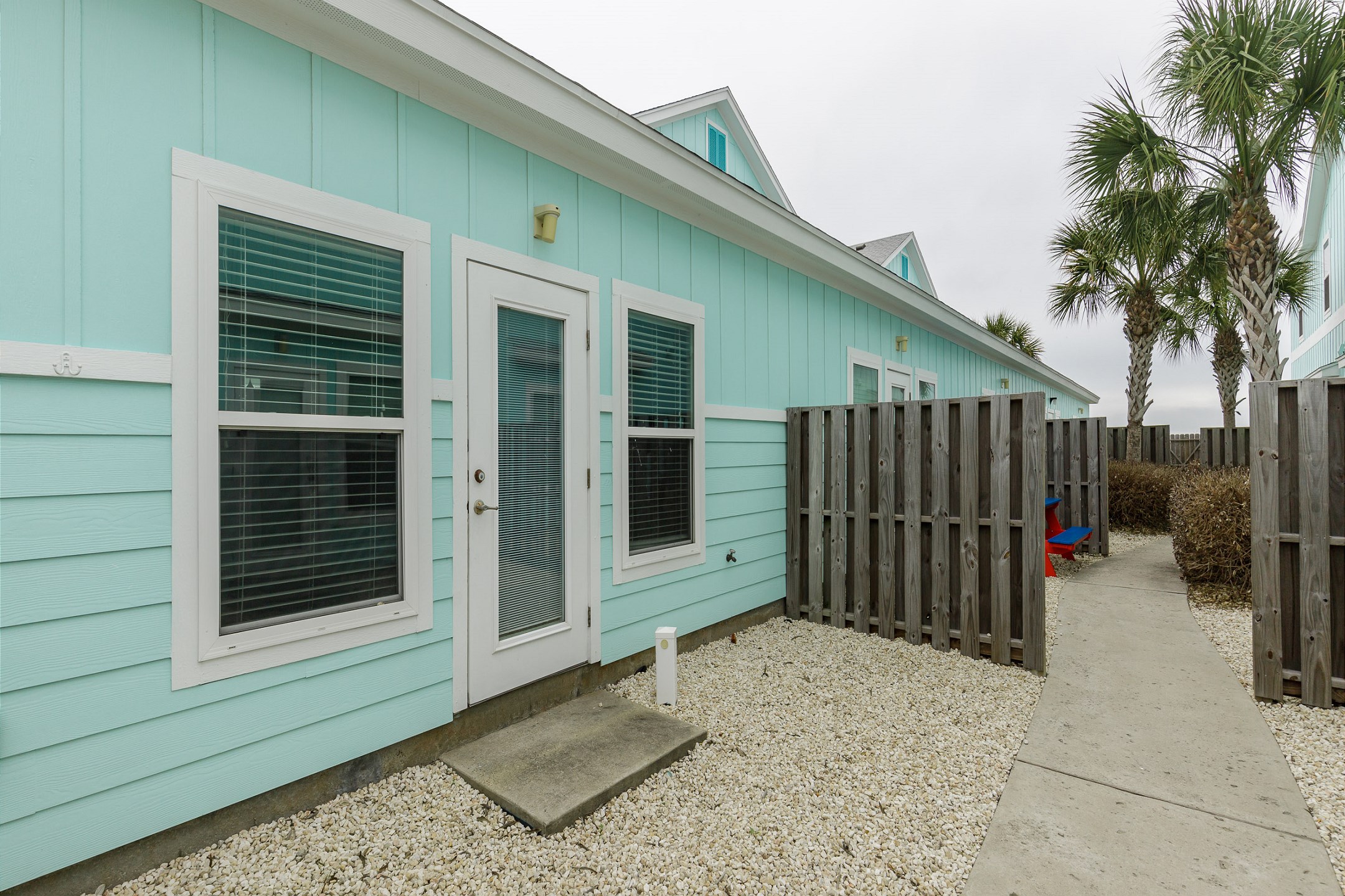 Step out the back door and be poolside in moments