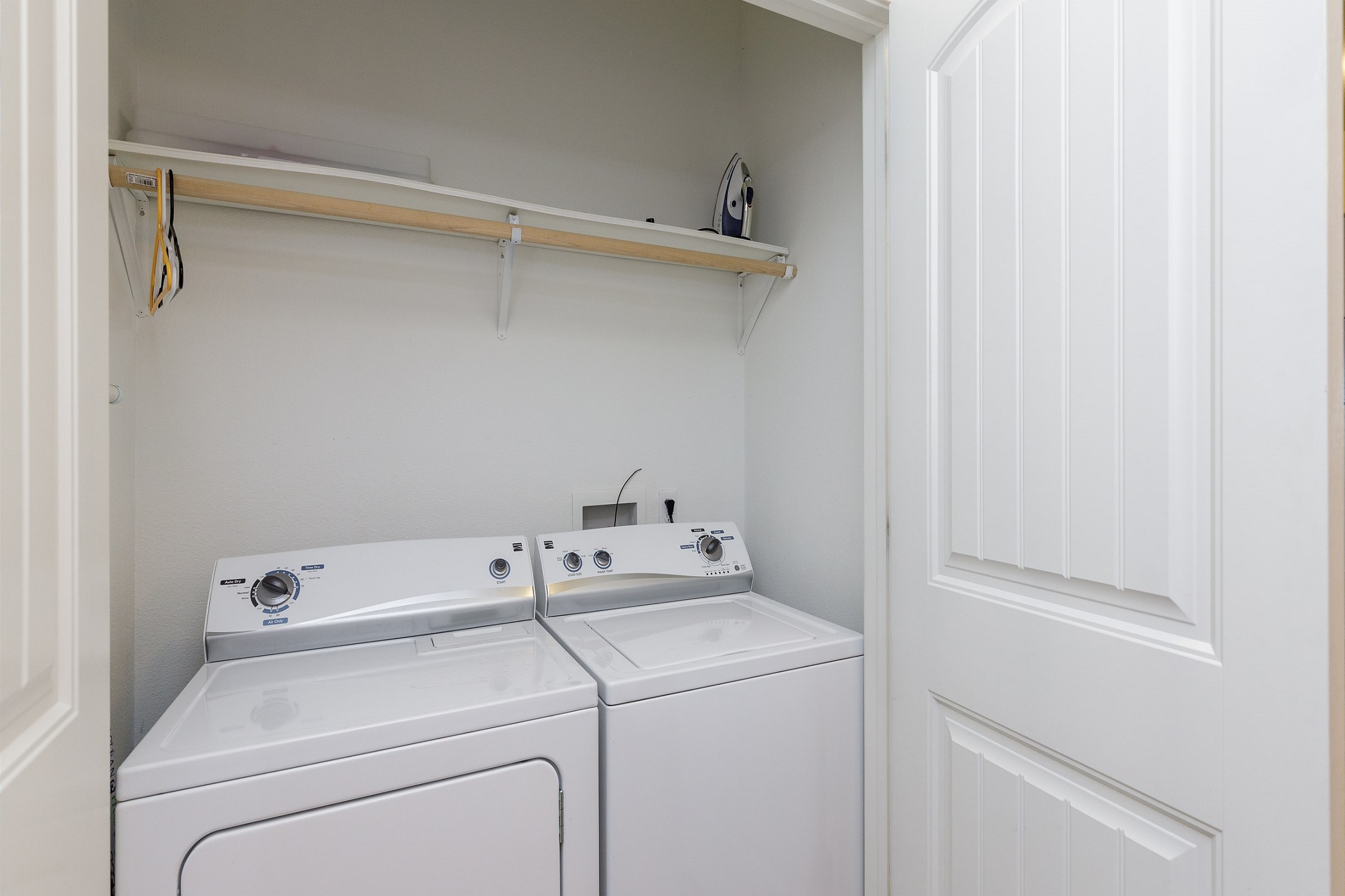 In-property laundry for your convenience