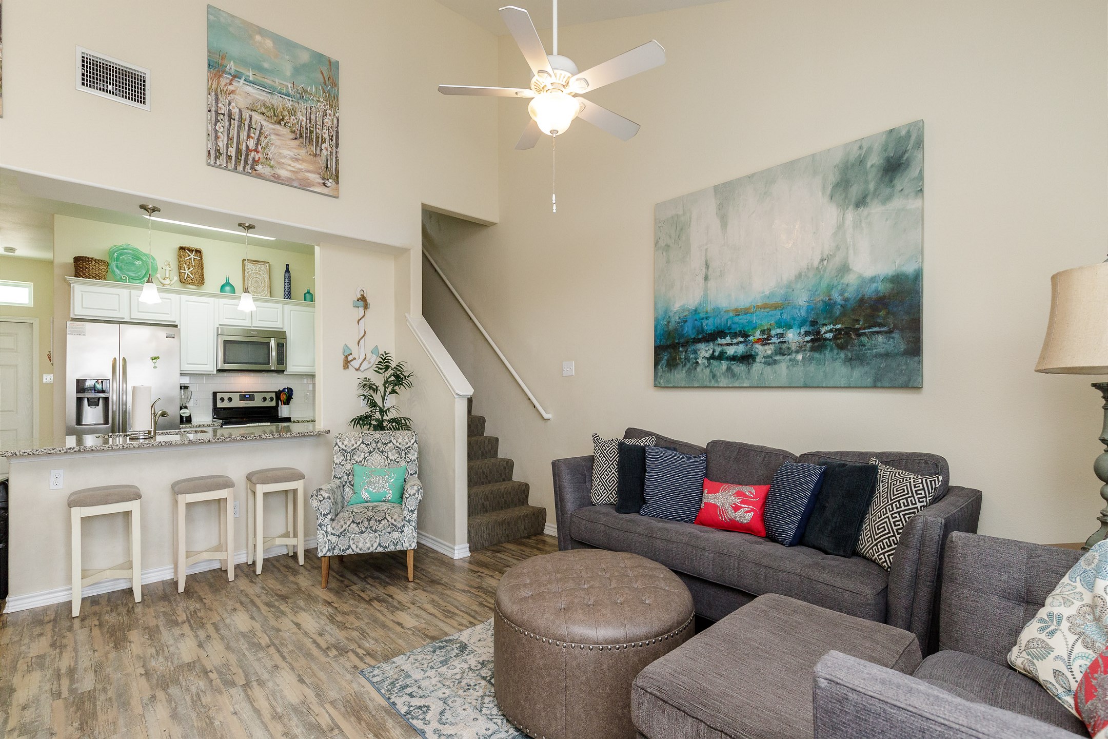 Spacious, open living area designed for seamless flow and social connection