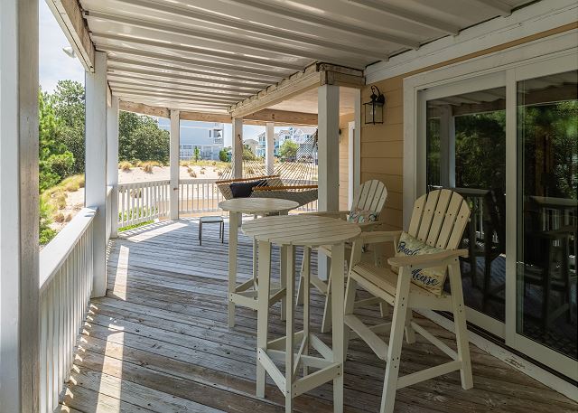 Covered Back Deck - Mid Level
