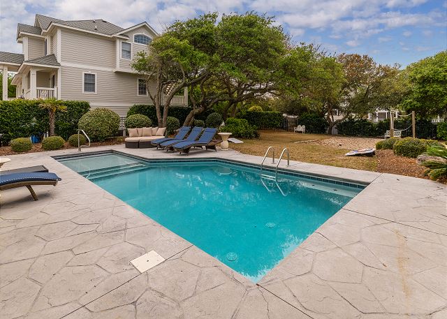 Private Saltwater Pool: open mid-May to mid-Oct.