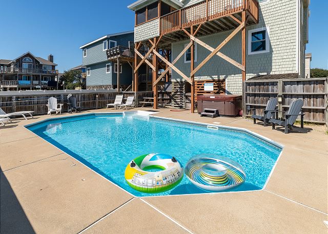 Private Saltwater Pool: open mid-May to mid-Oct.