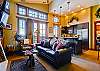 Open Living Room and Kitchen