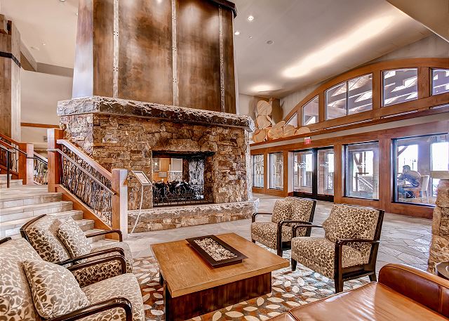 One Ski Hill Place Lobby