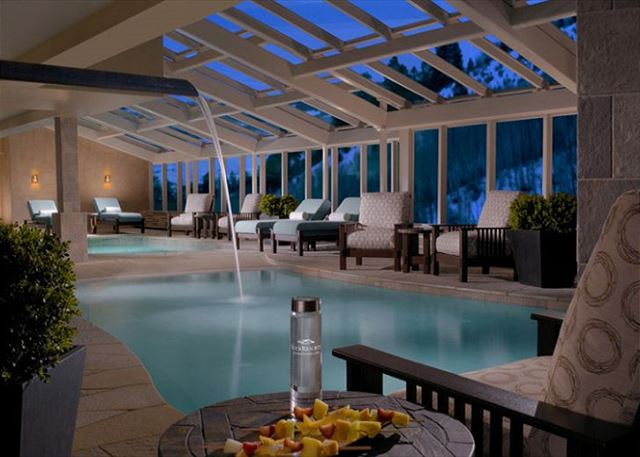 Indoor Swimming Pool at One Ski Hill Place