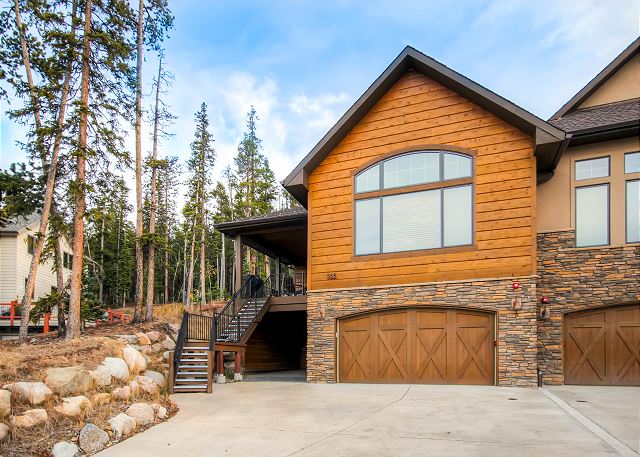 offers two car garage