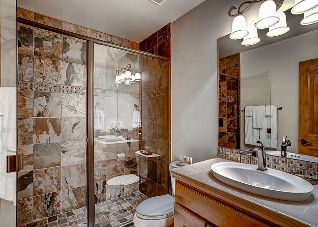 Upstairs hall bath