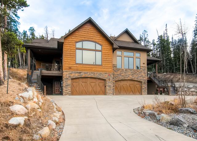 Granite Peaks Villa takes up the Left side of the Duplex