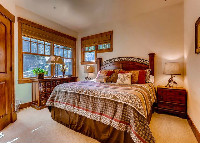 - one king bed