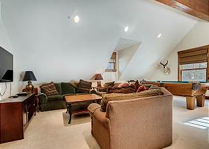 Upper level den