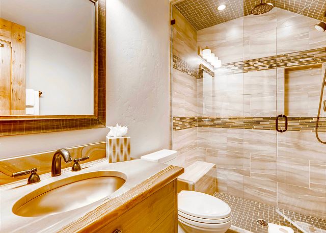 bathroom with shower
