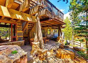 Lower patio access with