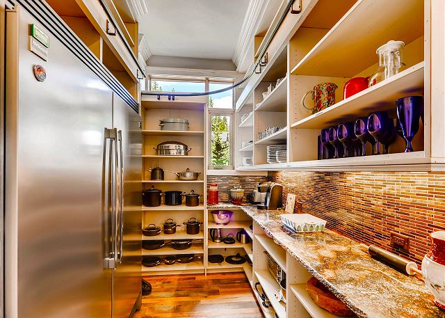 Large kitchen pantry